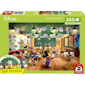 Puzzle Disney 200Pcs - Mickey Et Minnie À L’école [56599]