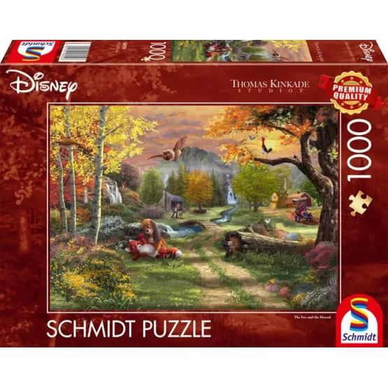 Puzzle Disney 1000Pcs - Rox Et Rouky [58050]