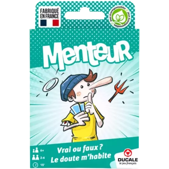 Ducale - Le Menteur - Jeu De Cartes Eco Format