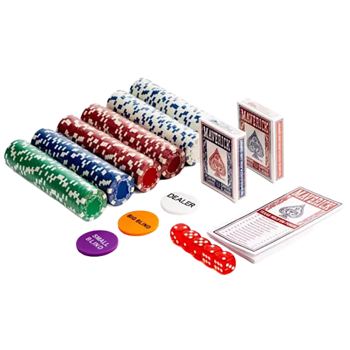 Poker - Mallette Maverick, 300 Jetons 11,5 G Et 2 Jeux 54C