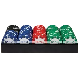 Bicycle - Set De 100 Jetons De Poker Tournament Clay Filled