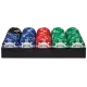 Bicycle - Set De 100 Jetons De Poker Tournament Clay Filled