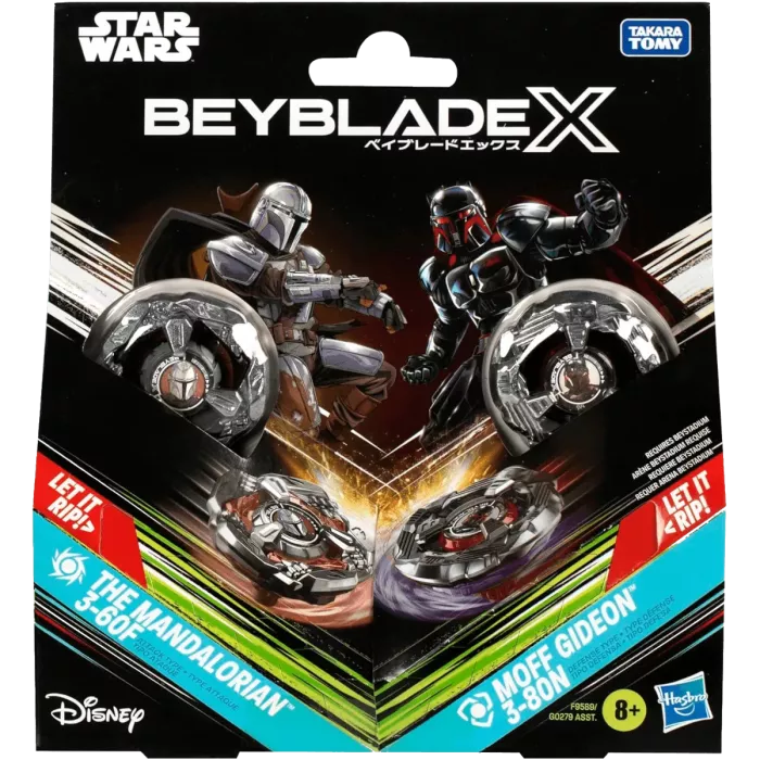 Beyblade X - Multipack Star Wars - Mandalorian Vs Moff Gideon