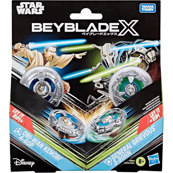 Beyblade X - Multipack Star Wars - Obi-Wan Kenobi Vs General Grievous