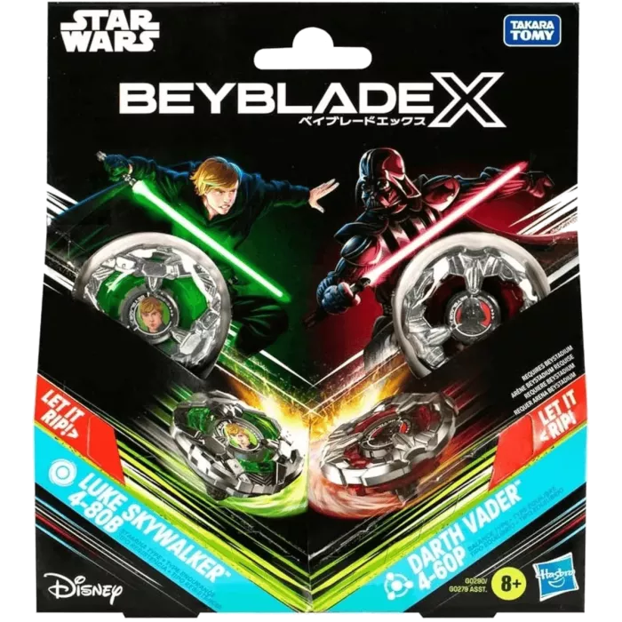 Beyblade X - Multipack Star Wars - Luke Vs Dark Vador