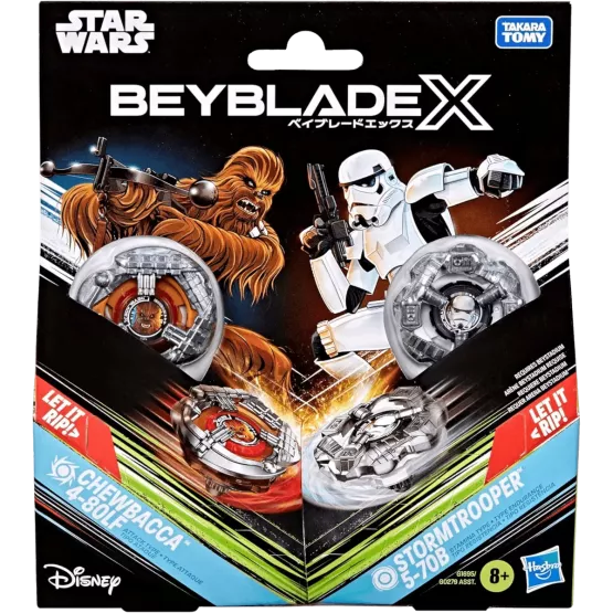 Beyblade X - Multipack Star Wars - Chewbacca Vs Stormtrooper