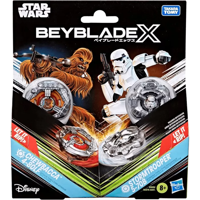 Beyblade X - Multipack Star Wars - Chewbacca Vs Stormtrooper
