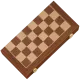 Échecs Luxe En Bois Marqueterie 41X41 Cm