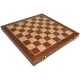 Échecs Luxe En Bois Marqueterie 41X41 Cm