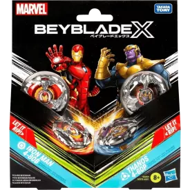 Beyblade X - Iron Man Vs Thanos