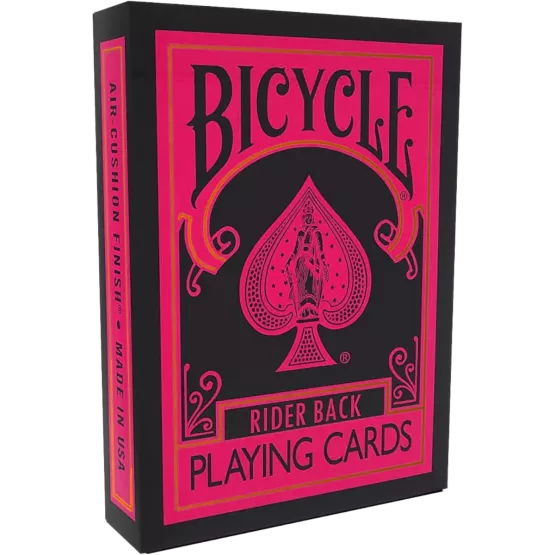 Bicycle - Reverse Rose Et Noir (À L'unité)