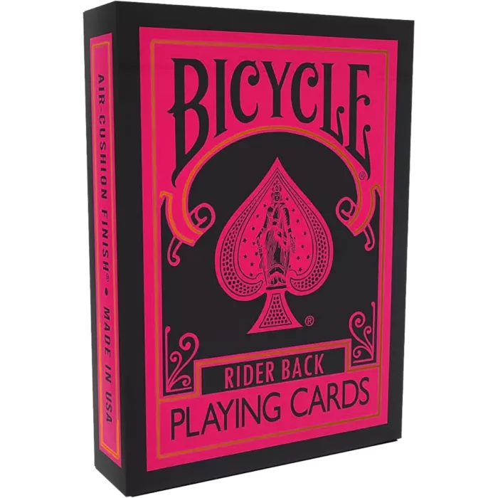 Bicycle - Reverse Rose Et Noir (À L'unité)