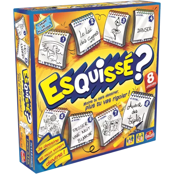 Esquissé ? - 8 Joueurs