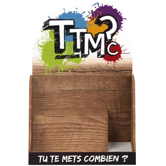 Présentoir Comptoir TTMC - Format Escapade