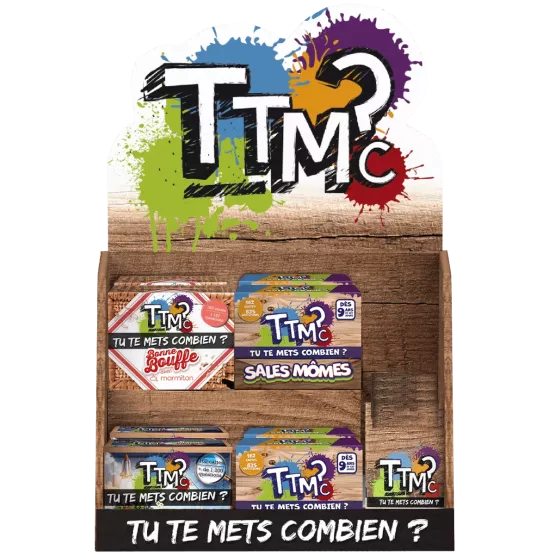 Présentoir Comptoir TTMC - Format Escapade