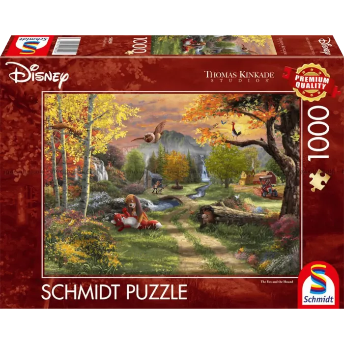 Puzzle Disney 1000Pcs - Rox Et Rouky [58050]