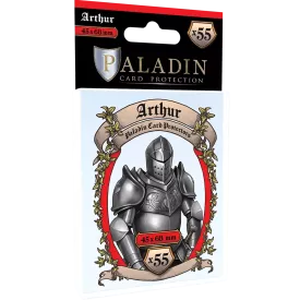 (Lot De 10) Sleeves Paladin - Arthur (Mini European) - 45X68Mm