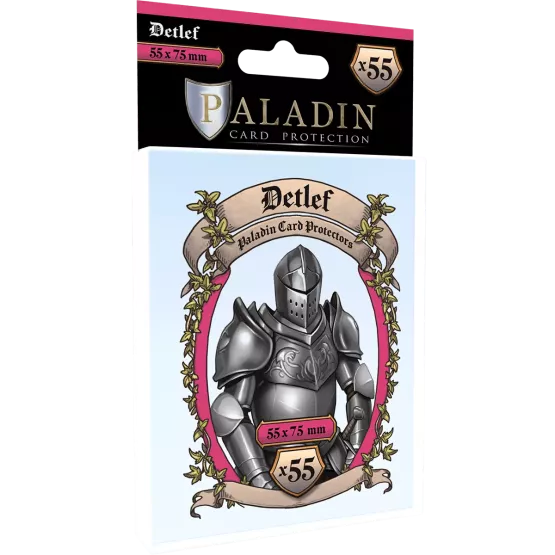 (Lot De 10) Sleeves Paladin - Detlef (Premium Medium Wider) - 55X75Mm
