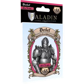 (Lot De 10) Sleeves Paladin - Detlef (Premium Medium Wider) - 55X75Mm