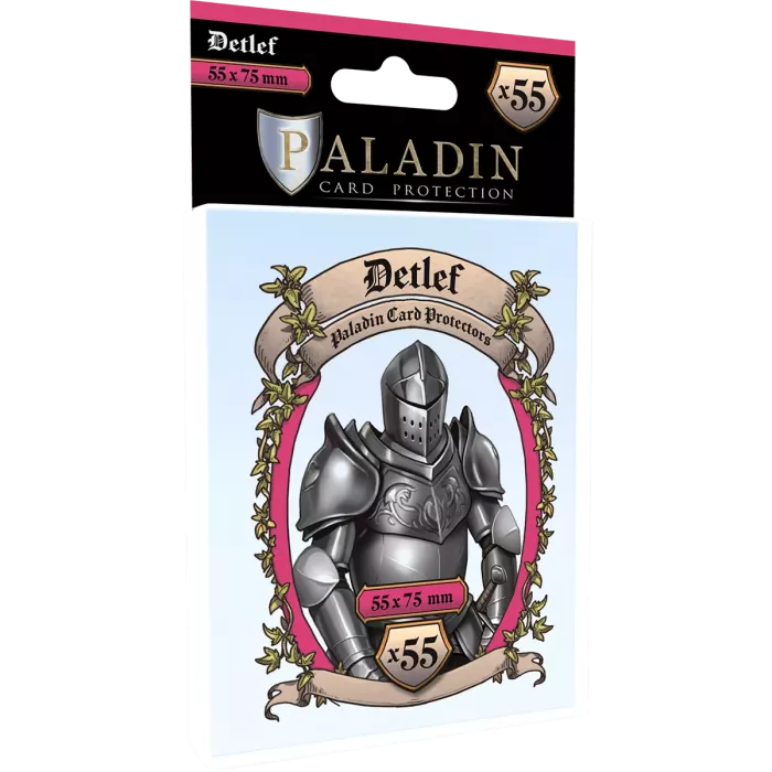 (Lot De 10) Sleeves Paladin - Detlef (Premium Medium Wider) - 55X75Mm