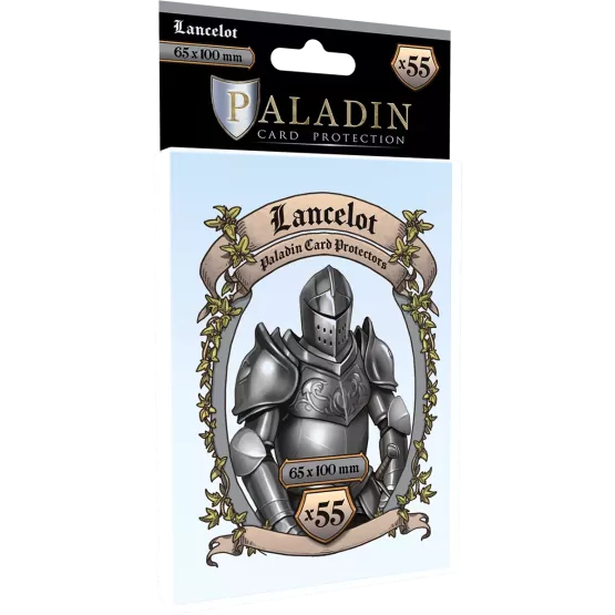 (Lot De 10) Sleeves Paladin - Lancelot - 65X100Mm