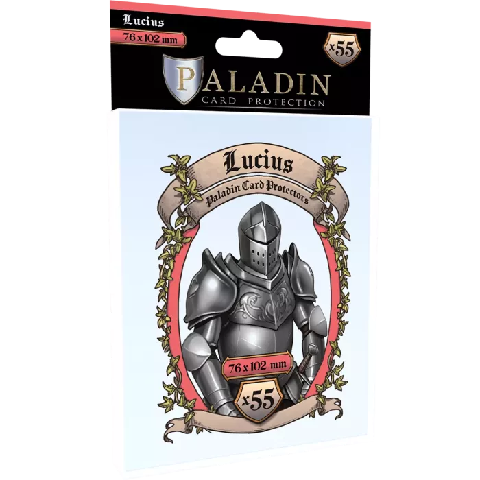 (Lot De 10) Sleeves Paladin - Lucius - 76X102Mm