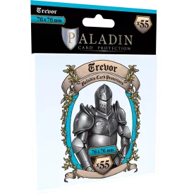 (Lot De 10) Sleeves Paladin - Trevor (Medium Plus Square) - 76X76Mm