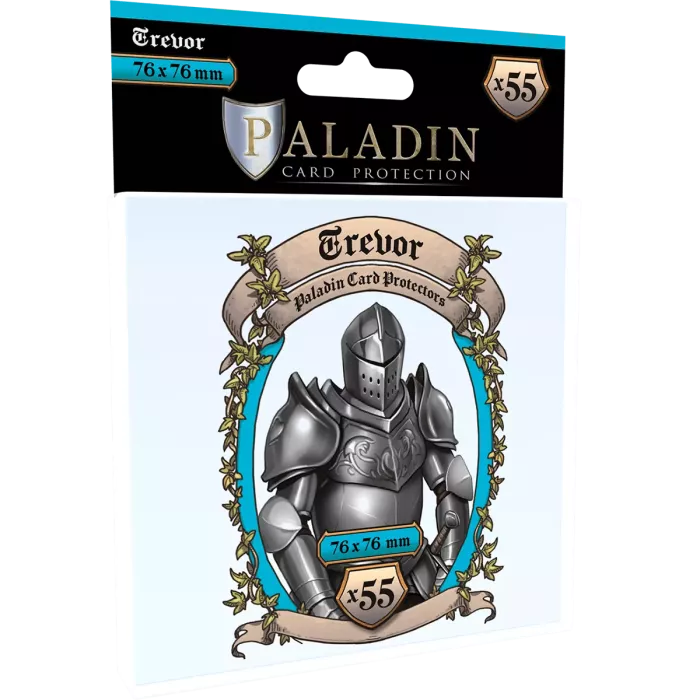 (Lot De 10) Sleeves Paladin - Trevor (Medium Plus Square) - 76X76Mm