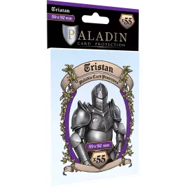 (Lot De 10) Sleeves Paladin - Tristan (Standard Euro) - 59X92Mm