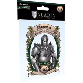 (Lot De 10) Sleeves Paladin - Dagonet - 87,5X100Mm