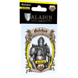 (Lot De 10) Sleeves Paladin - Galahad (Mini American) - 41X63Mm