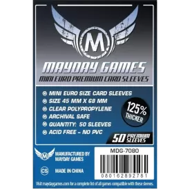 (Lot De 10) Sleeves Mayday - 45X68Mm Mini Euro Premium