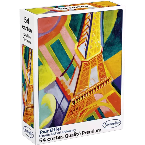 Jeu De 54 Cartes - Robert Delaunay - Tour Eiffel