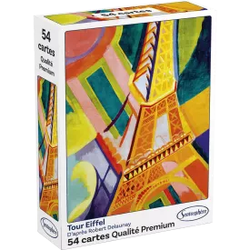 Jeu De 54 Cartes - Robert Delaunay - Tour Eiffel