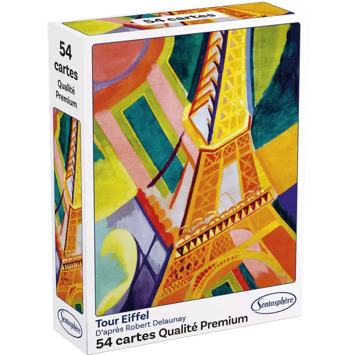 Jeu De 54 Cartes - Robert Delaunay - Tour Eiffel