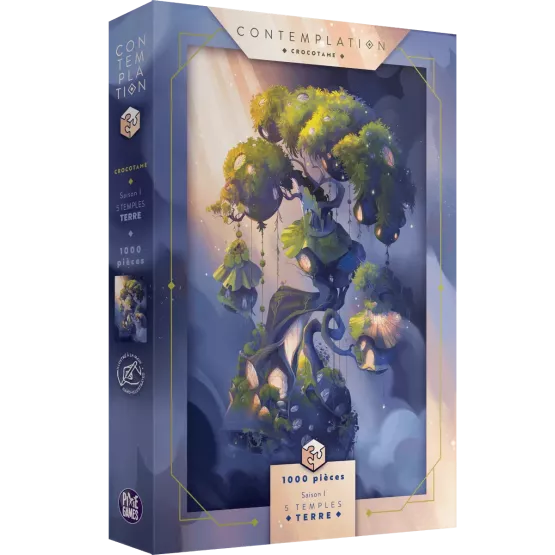 Puzzle Contemplation : Terre - 1000 Pièces