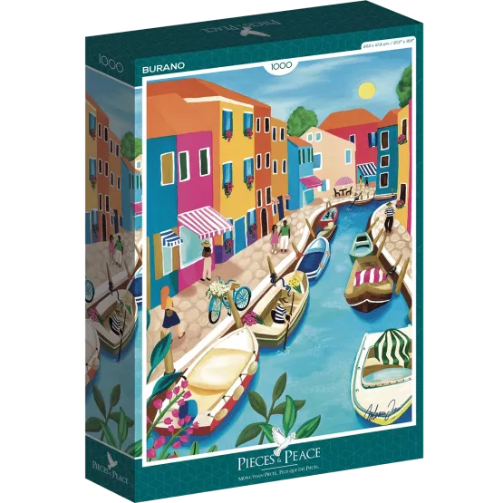 Puzzle Burano - 1000 Pièces