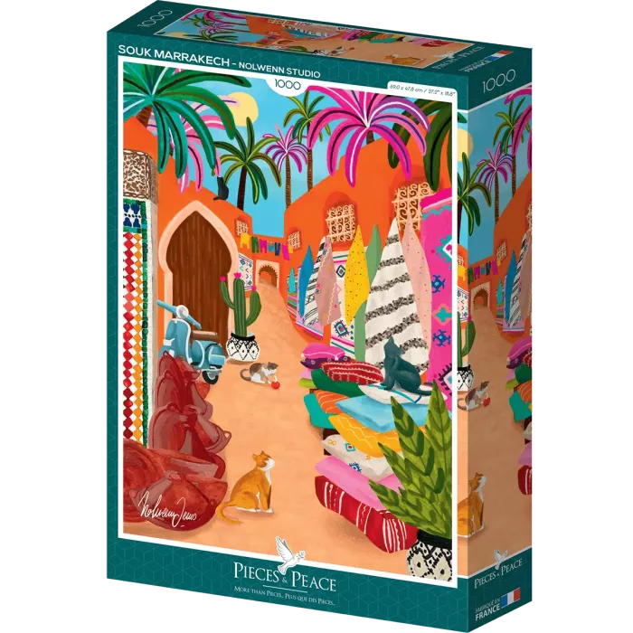 Puzzle Souk De Marrakech - 1000 Pièces