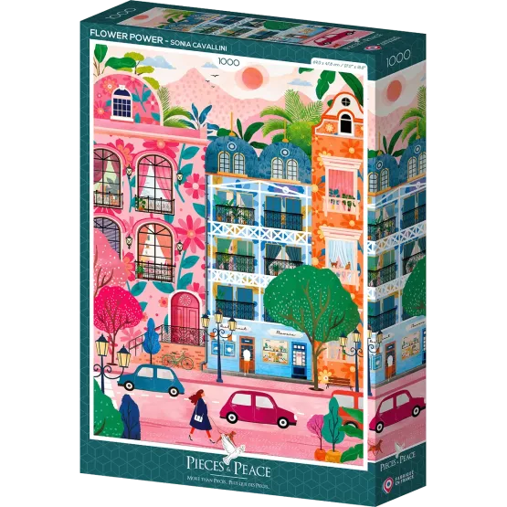 Puzzle Le Pouvoir Des Fleurs - 1000 Pièces