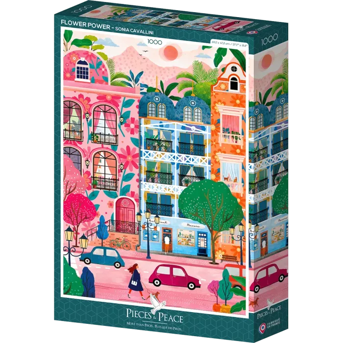 Puzzle Le Pouvoir Des Fleurs - 1000 Pièces