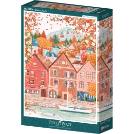 Puzzle Bergen - 1000 Pièces