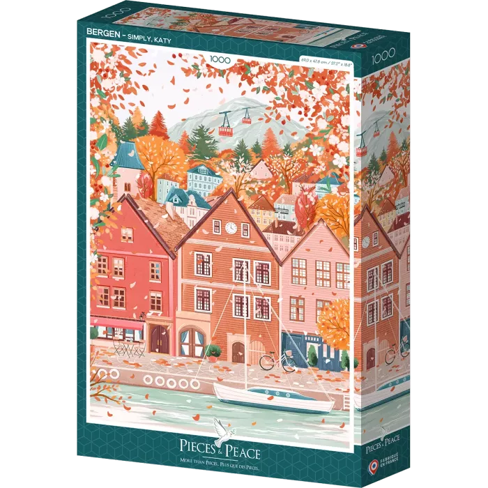 Puzzle Bergen - 1000 Pièces