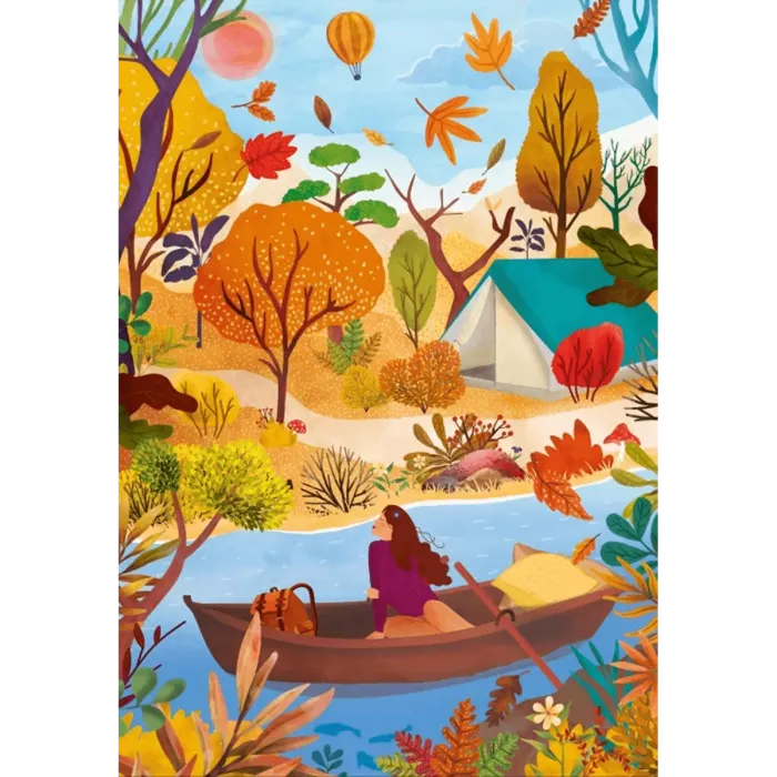 Puzzle Couleurs D'automne - 1000 Pièces