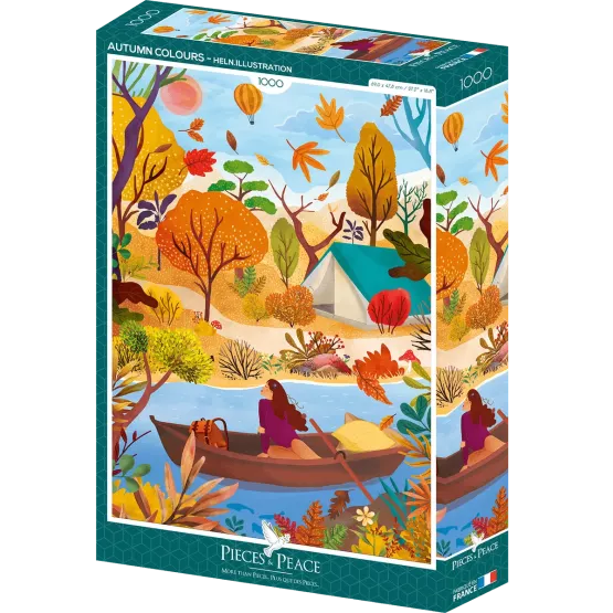 Puzzle Couleurs D'automne - 1000 Pièces