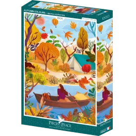 Puzzle Couleurs D'automne - 1000 Pièces