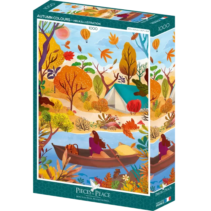 Puzzle Couleurs D'automne - 1000 Pièces
