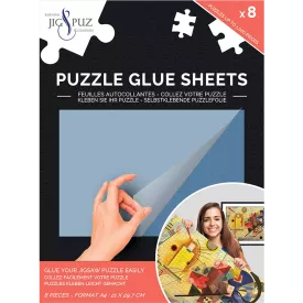 Lot - 8 Feuilles Adhésives - Puzzle 1000 Pièces