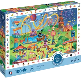 Puzzle 100 Pièces - Fête Foraine