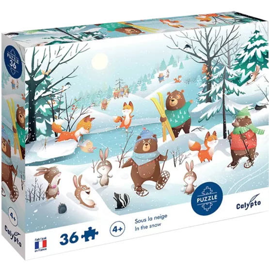 Puzzle 36 Pièces - Sous La Neige