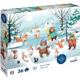 Puzzle 36 Pièces - Sous La Neige